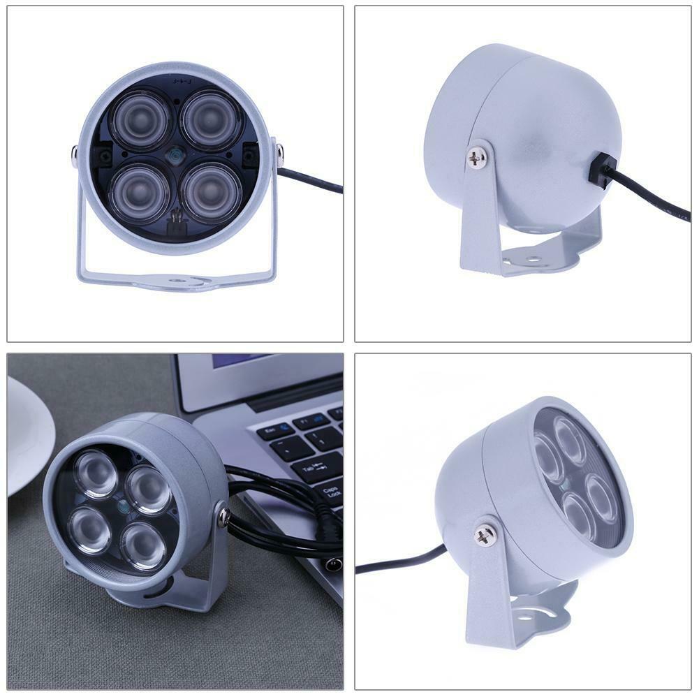 DC 12V 2A Infrared IR Illuminator CCTV Security Night Vision Auto IR Floodlight