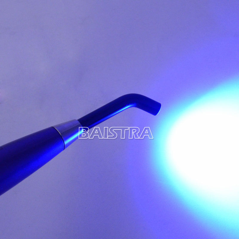 Woodpecker Style Dental Wireless LED Curing Light Rechargeable 1200mW/cm² Purple