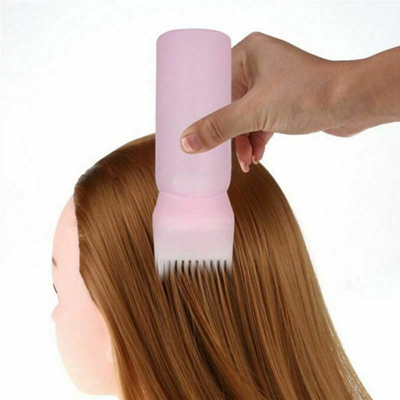 Dyeing Shampoo Bottle Oil Comb 120ML Hair Tools Hair Dye Applicator Brush BottS1