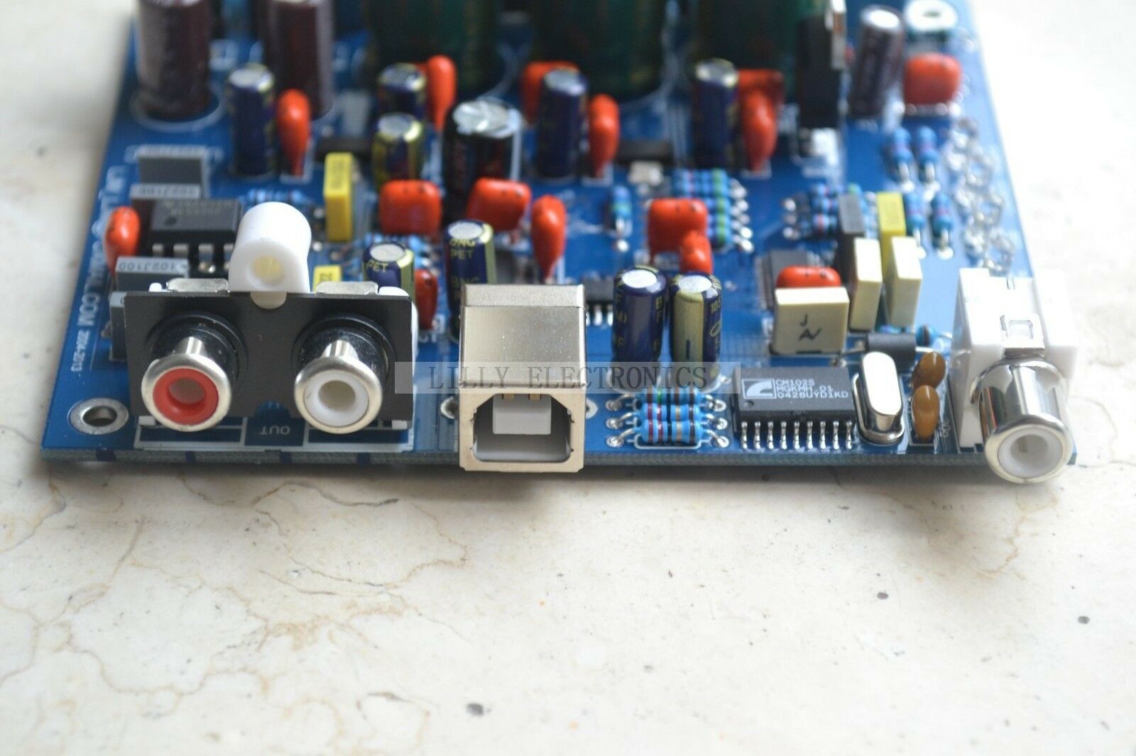 Amplifier Board CS8416+CS4398 For DAC Board ( USB+Coaxial DAC 192K/24BIT Board )