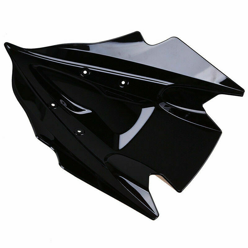 Black Motorcycle Windshield Windscreen ABS Fit for Kawasaki Z750/Z750R 2013-15
