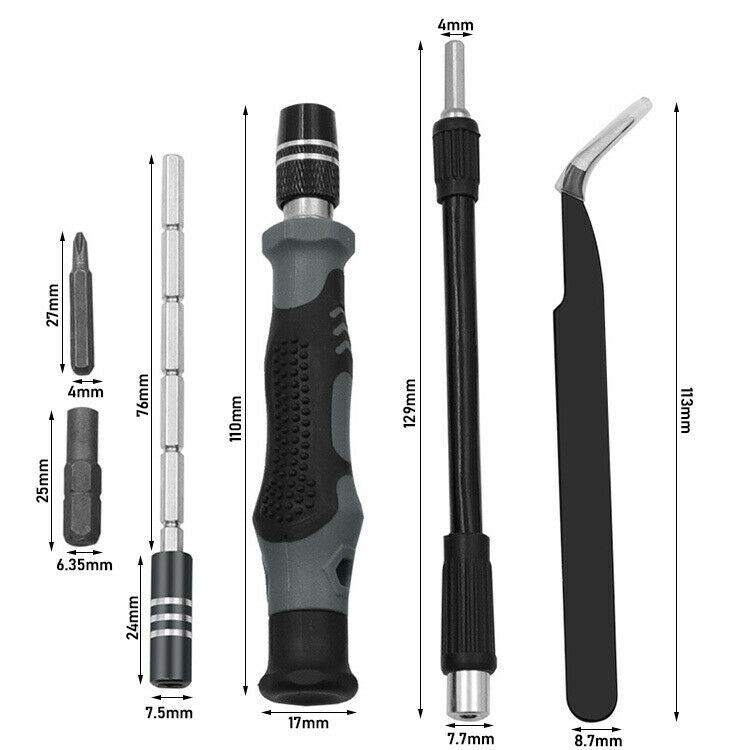 115In1 Screwdriver Set Combination Mobile Phone Computer Disassembly Repair Tool