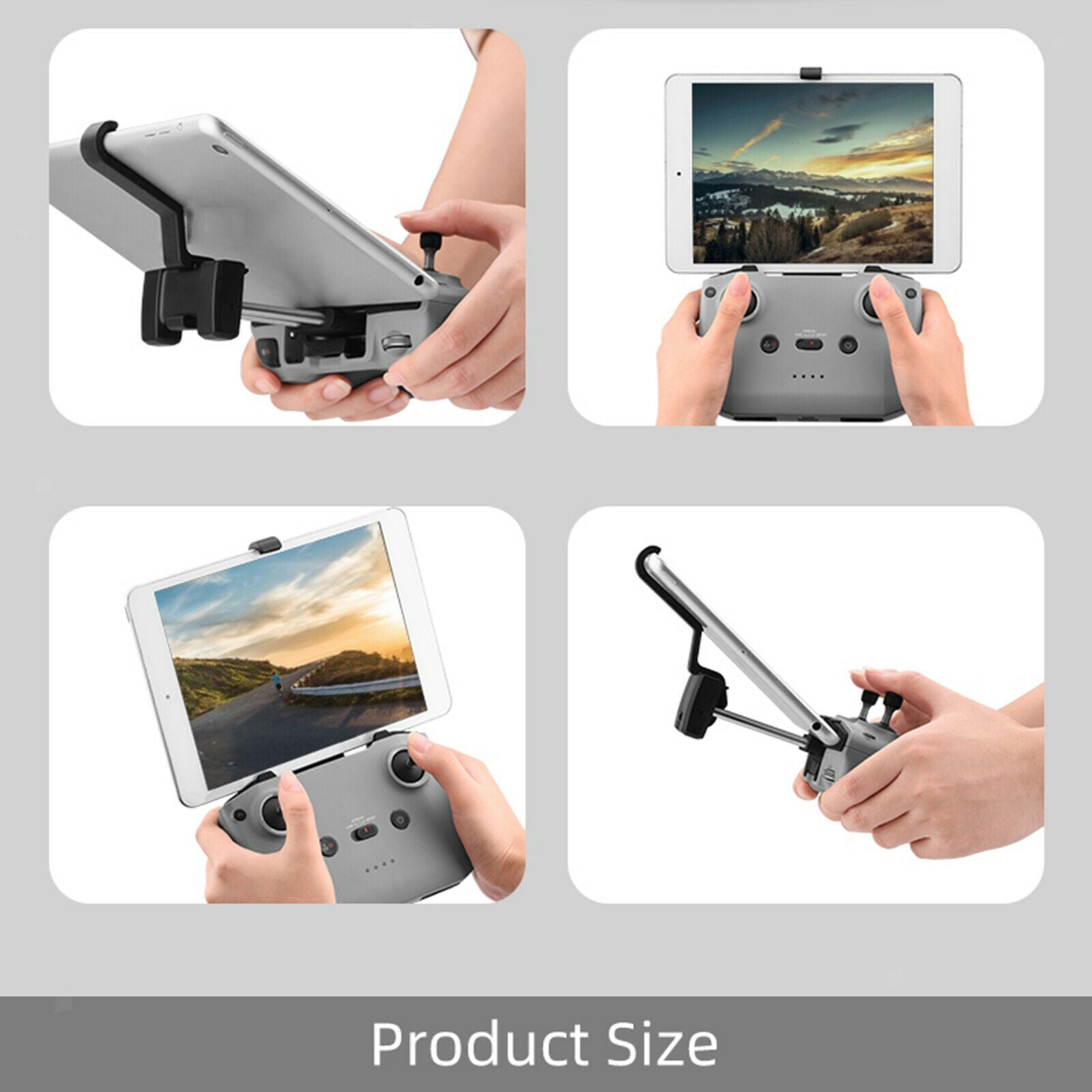 Remote Control Extender Bracket Holder for MAVIC MINI 2 Tilted angle design