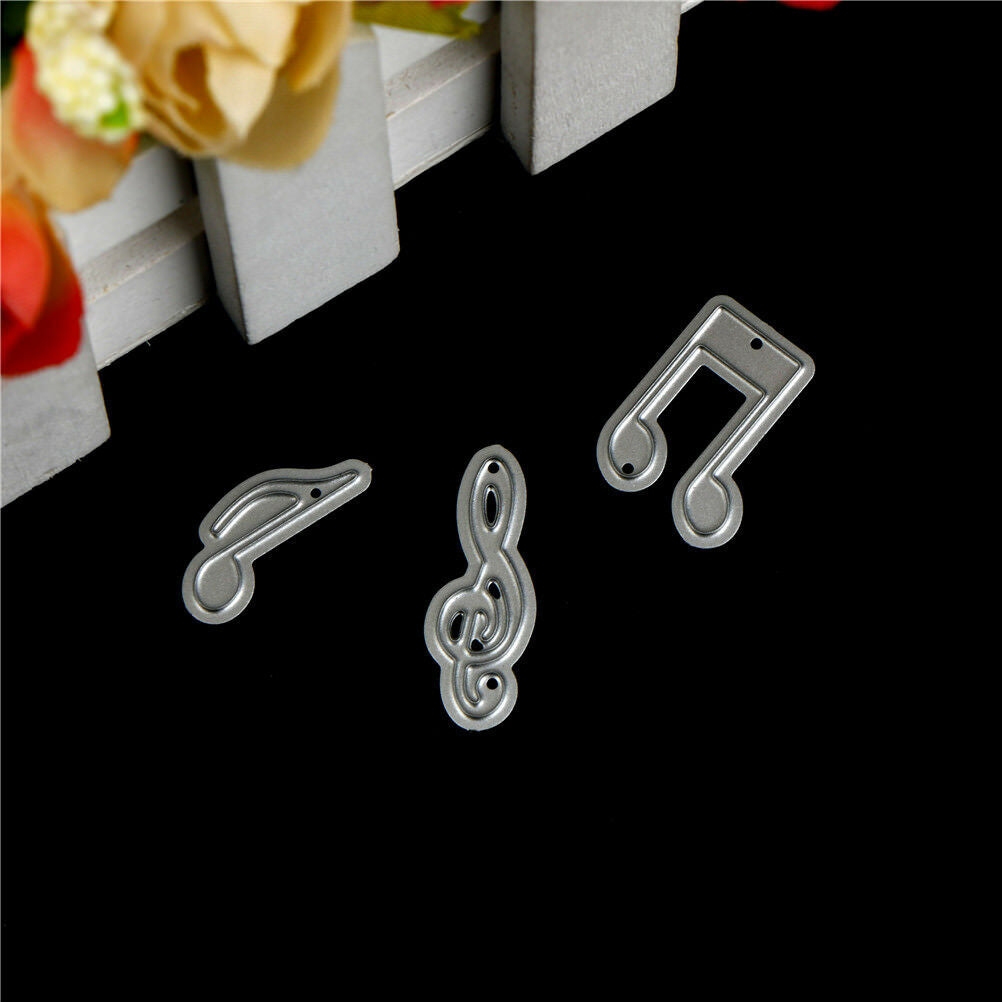 3pcs Note Design Metal Cutting Die For DIY Scrapbooking Album Paper Car.l8