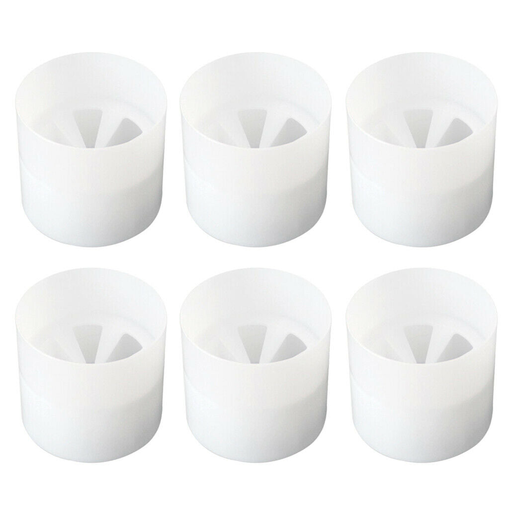 Pack of 6 Golf Cups Golf Indoor and Outdoor Putting Green Flag Accessories