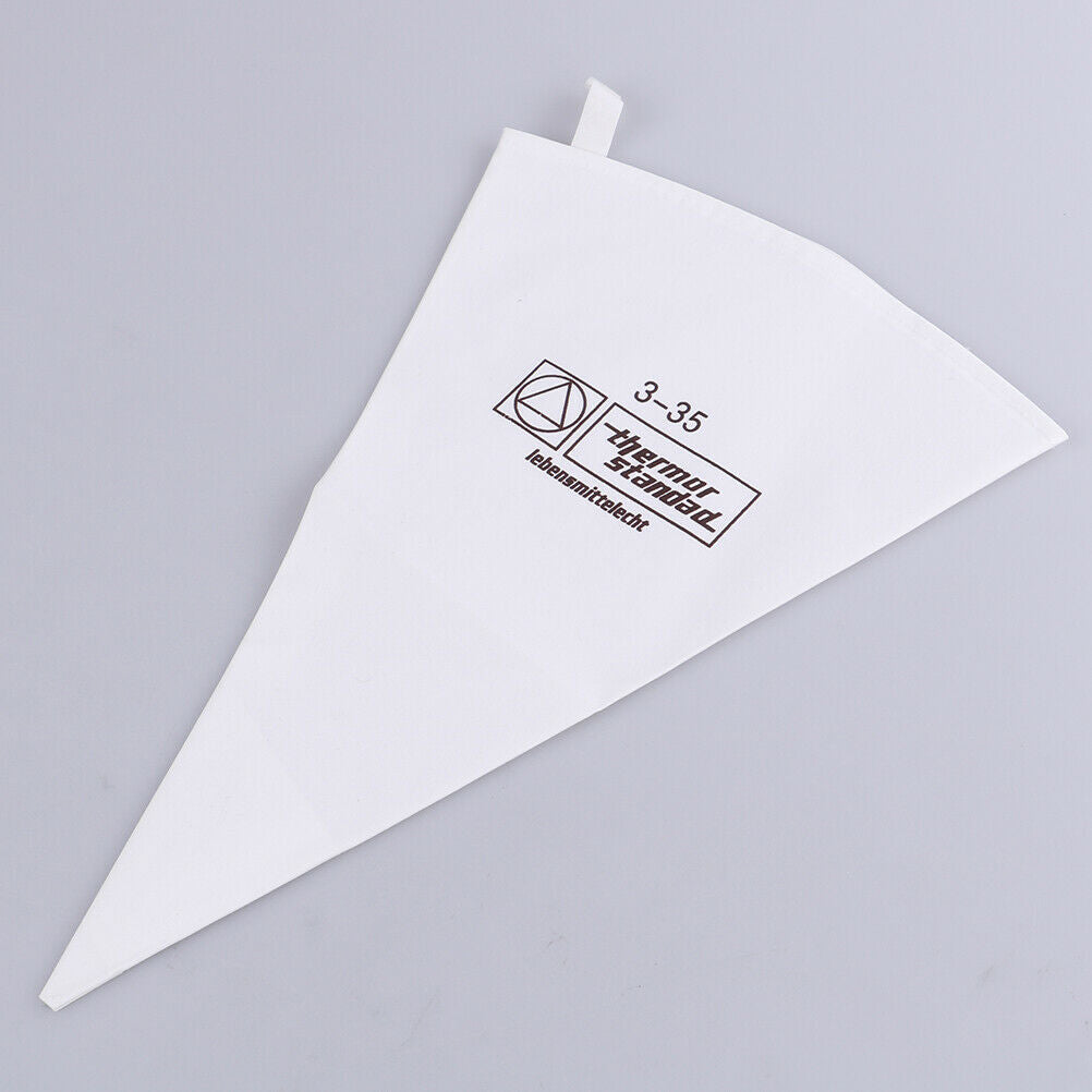 35cm Pastry Bag Cookie Icing Piping Bag Re-useable Cotton Cloth Pastry Ti.l8