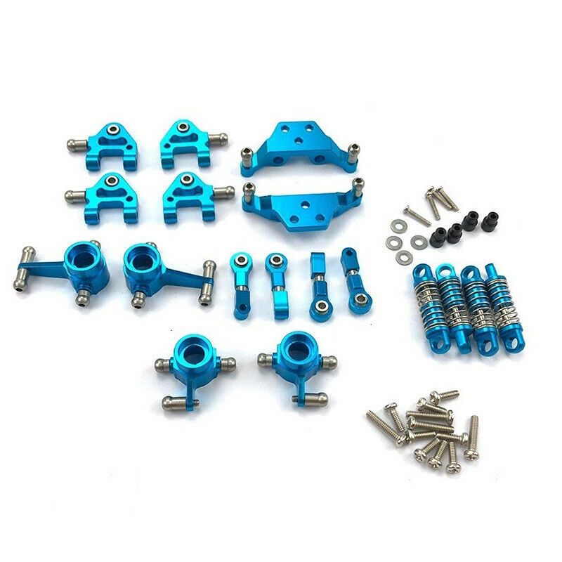 2X(Metal Full Set Upgrade Parts Shock Absorber for Wltoys 1/28 K969 K979 K9M6I5)