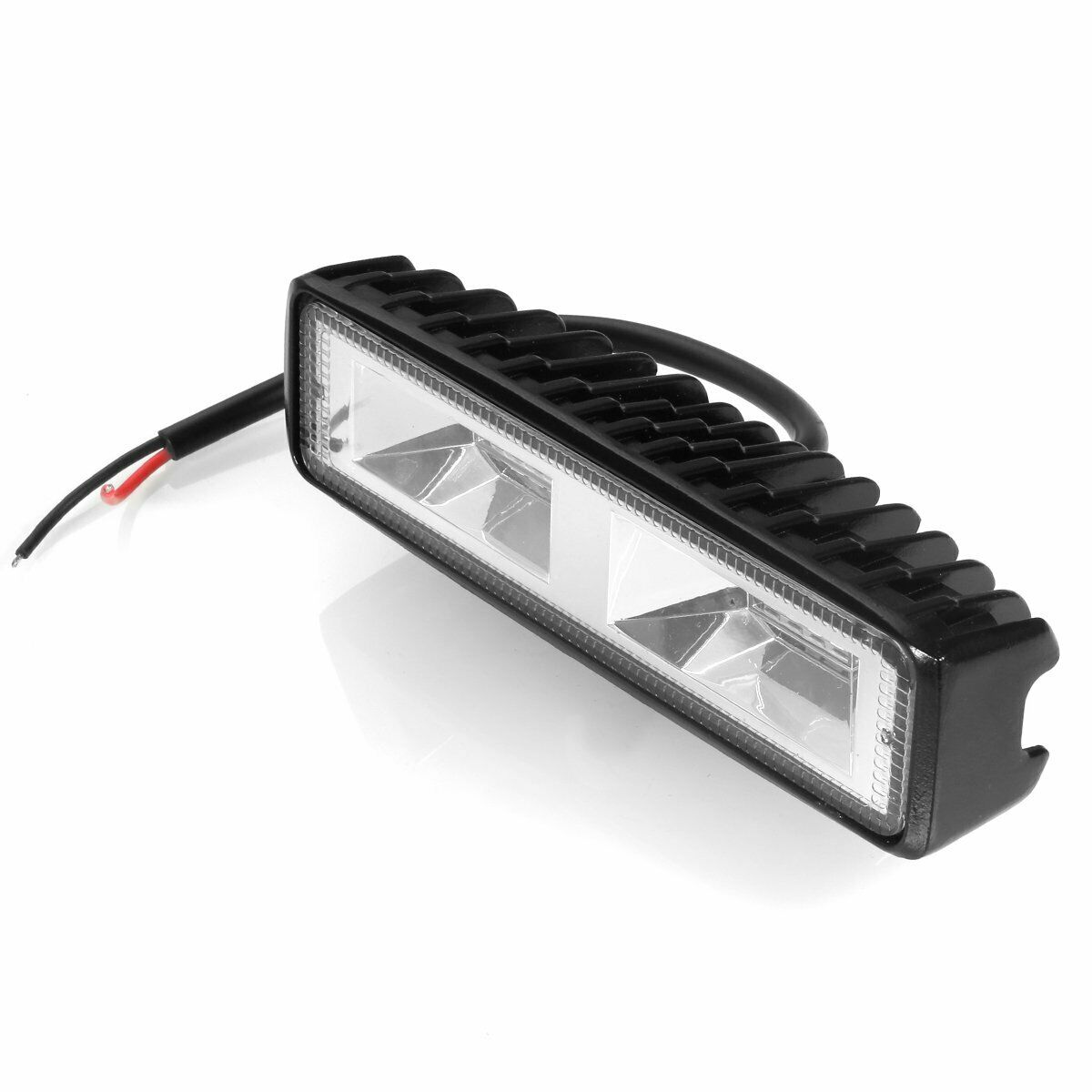 48W 16 LED Work Light Bar Flood Spot Lamp Offroad Driving Fog 4WD SUV Truck