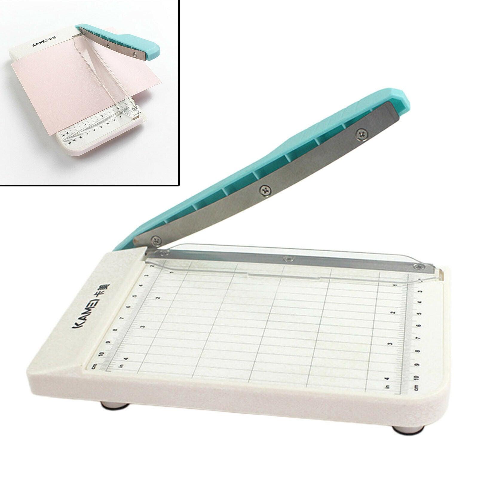 Paper Trimmer Guillotine 10 Sheet Capacity Photo Cutter for Card Home Office