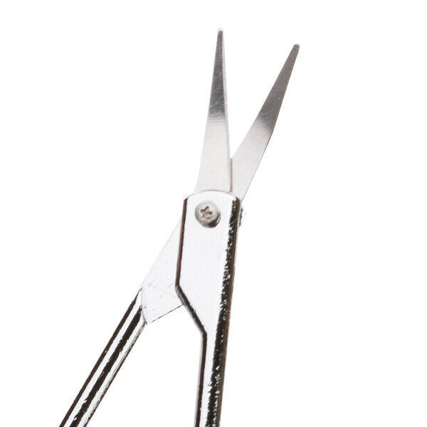 Fine Point Curved Cuticle Nail Nose Hair Remover Scissors Stainless Steel