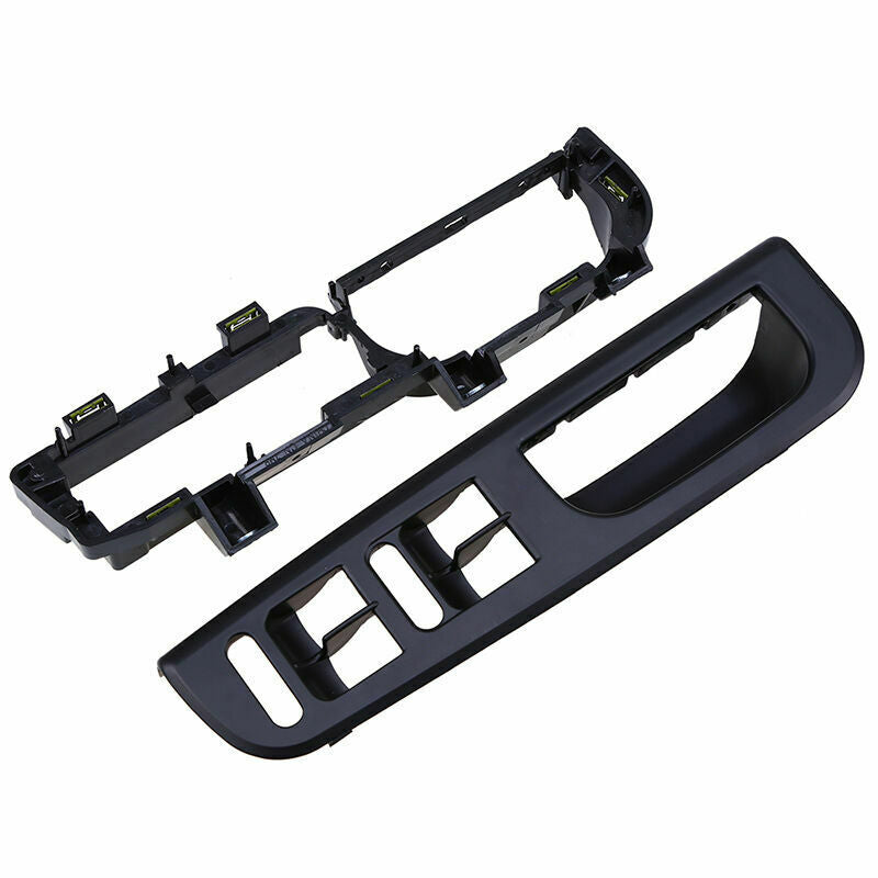 Set Door Grab Handles +Window Switch Bezel & Panel Bracket Fit For VW Bora Golf