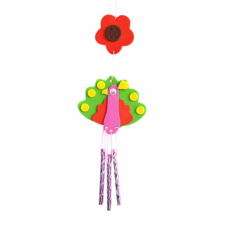 1 Pcs DIY Campanula Wind Chime Kids Manual Arts and Crafts Toys for .l8