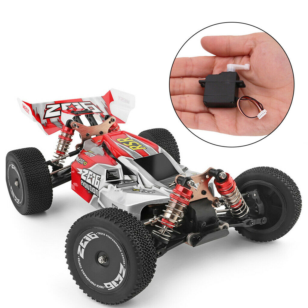 Black Plastic Gear Servo Servo Steering Gear Replace for RC Car RC Toys
