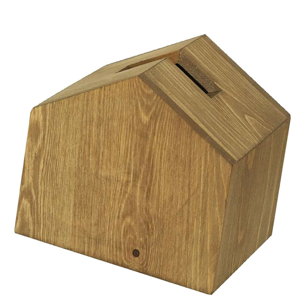 Wooden Tissue Box Cover Home Car Office Paper Napkin Holder Case Coffee