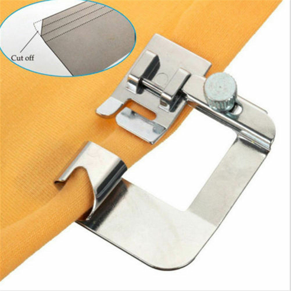 1Pcs Domestic Sewing Machine Foot Presser Rolled Hem Feet  6/8"