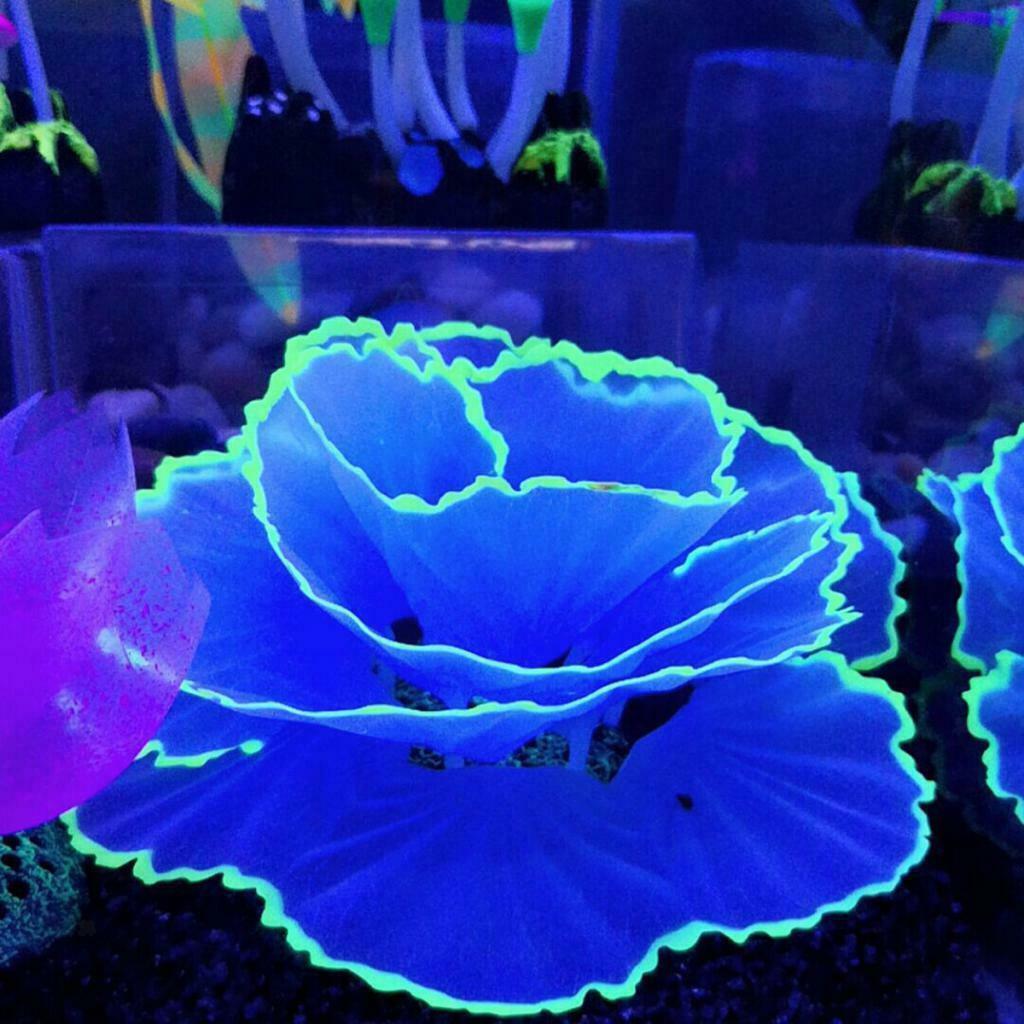 Aquarium Artificial Corals  Tank Aquarium Ornament for  Tank Blue