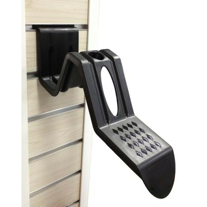 Bicycle Motorcycle Helmet Display Stand Wall Hanging Tray Holder NoDrilling Hook