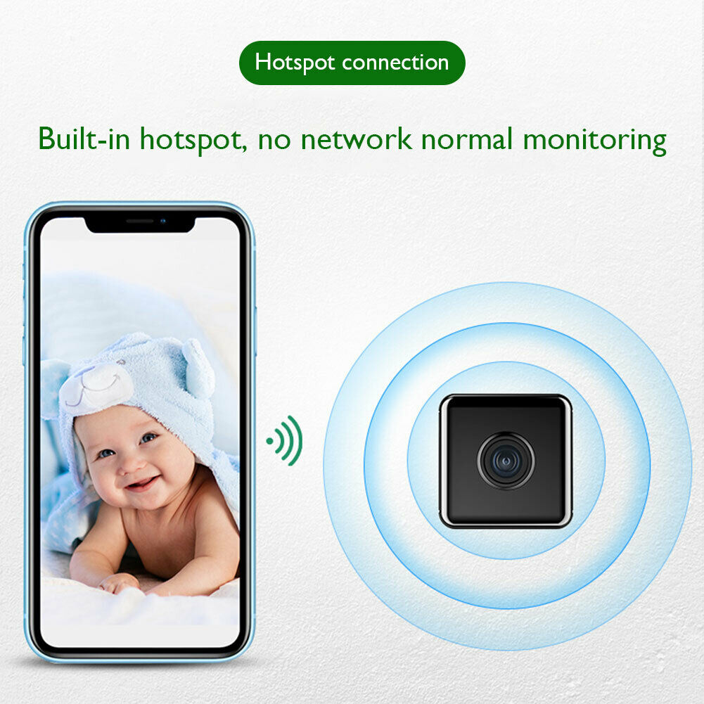 W10 WiFi Mini Camera 1080P HD Night Vision Security Cam Voice Video Recorder
