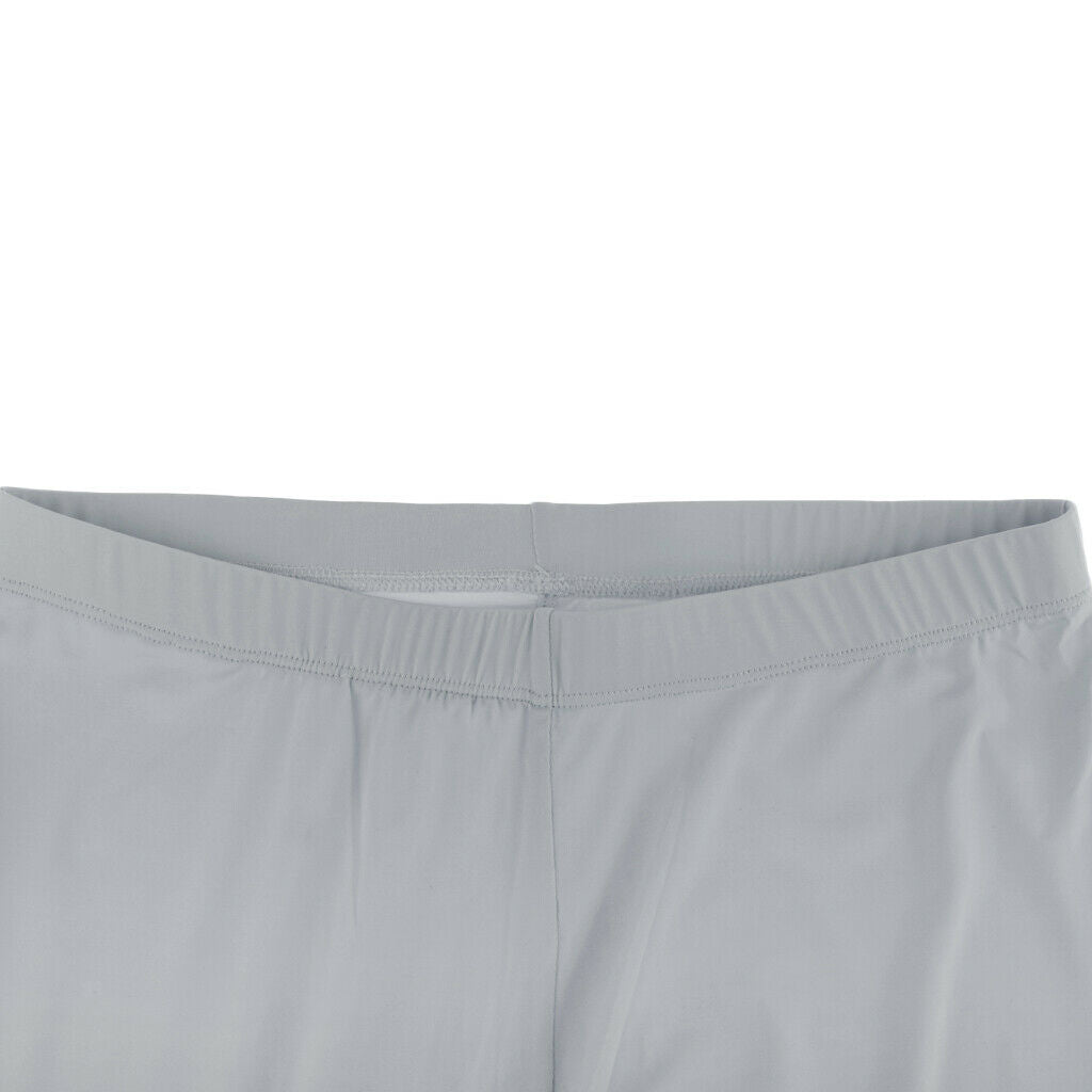 Golf Sun Protection Golf Pants Cool Ice Silk Stocking Sport Leggings L Gray