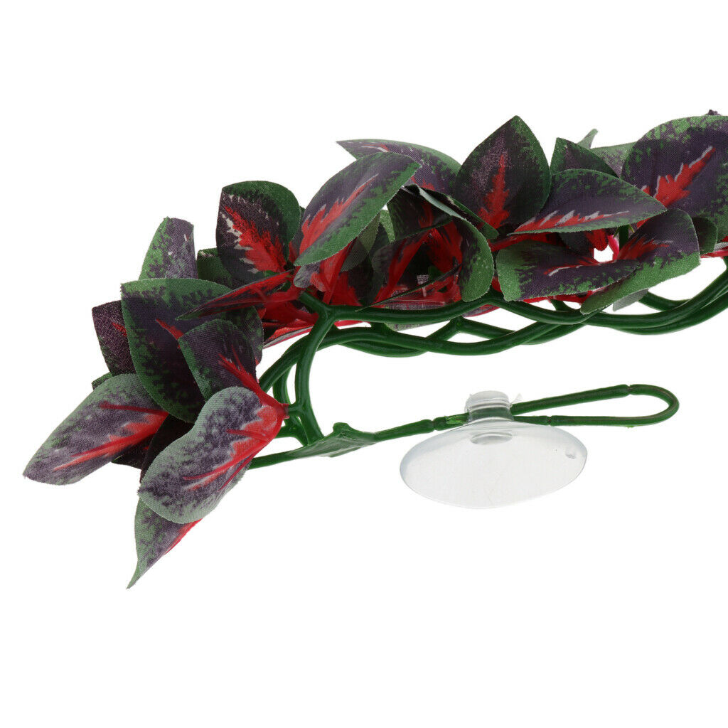 3 Pcs Artificial Reptiles Vine Jungle Climber Vine Reptile Terrarium Cage
