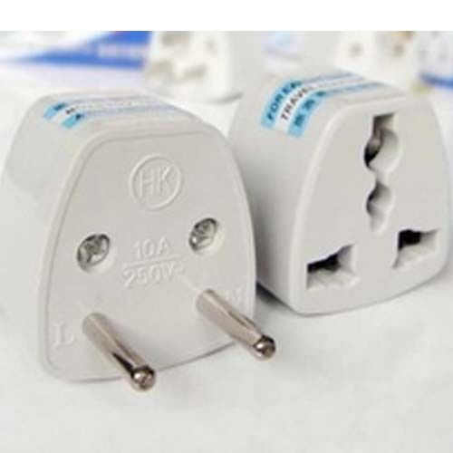 Universal Travel Power Plug Adaptor eu EURO to USA us/au AUSTRALIAN/UK 2Pin-kd