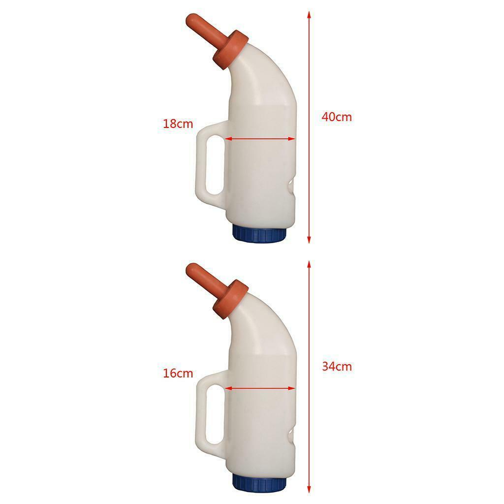 High Quality Calf Feeding Plastic Milk Bottle Pacifier Natural Rubber for Cows