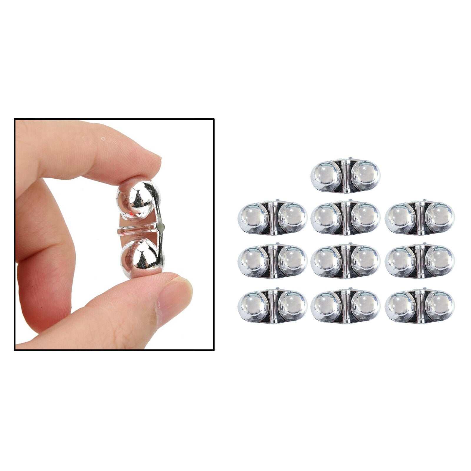 10x Fishing Rod Alarm Rings Twin Bells  Rod Tip Alarms Sea Fishing