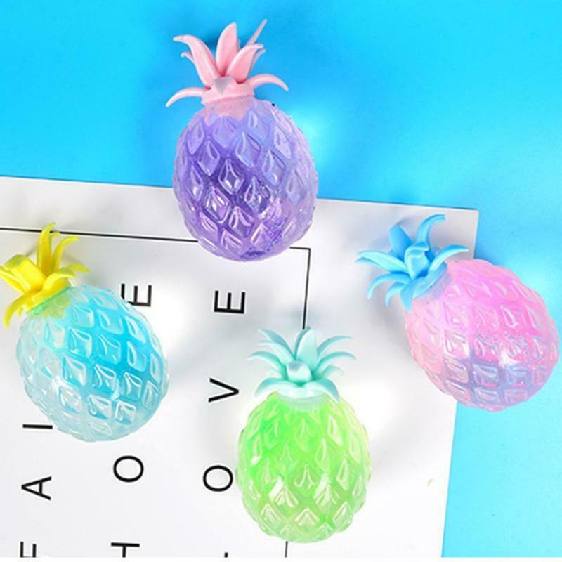 1PC Mini Pineapple Ball Anti Pressure Toys for Kids' Party Favor Sets Vent Ball