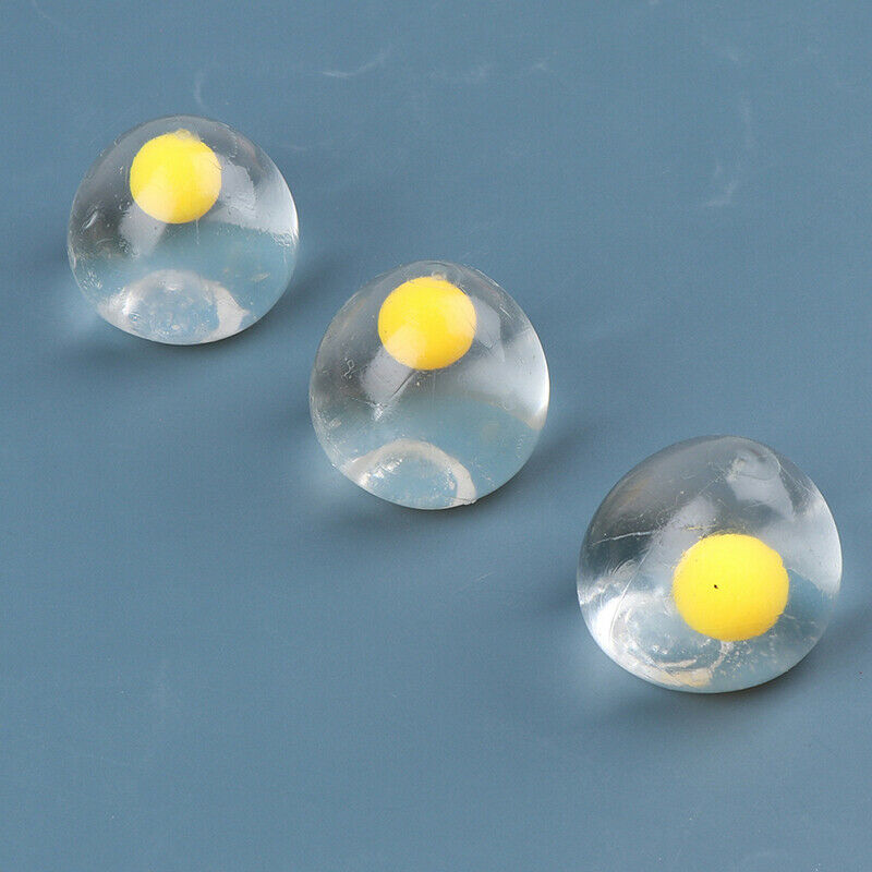 Funky Egg Splat Ball Stress Relief Eggs Yolk Balls stress ball Stuffed Splat RC