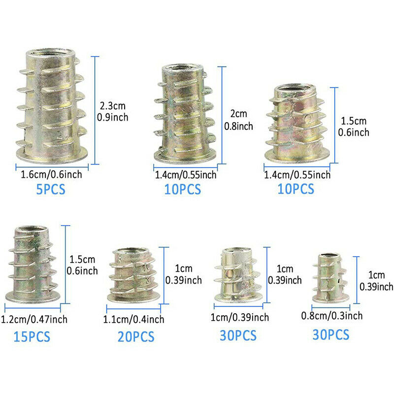 Thread insert Nuts Nuts Hexagon Nut Screw Inserts From Screw Nut Sort Nut (120F4