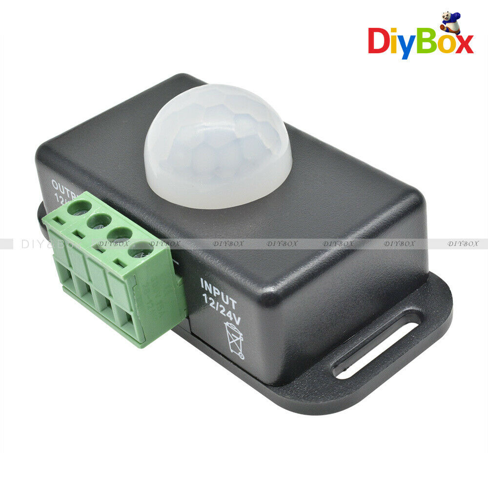 Automatic 8A Infrared PIR Motion Sensor Switch DC 12V-24V For LED light Best