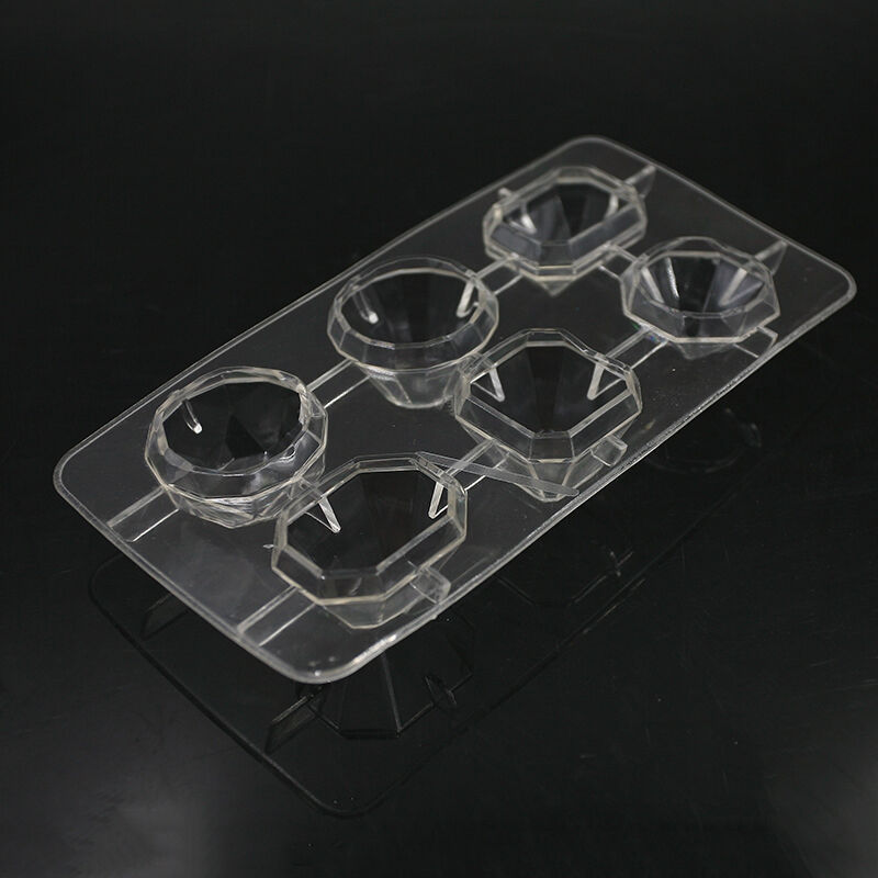 Silicone Diamond Jewel Shape Ice Tray Cube Mold Chocolate Mould Kitchen T.l8