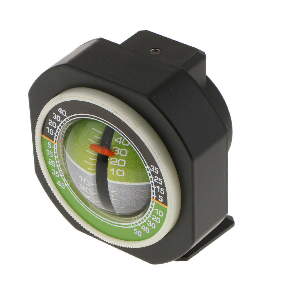 Car Level Meter Declinometer Gradient Inclinometer Angle Built-in LED