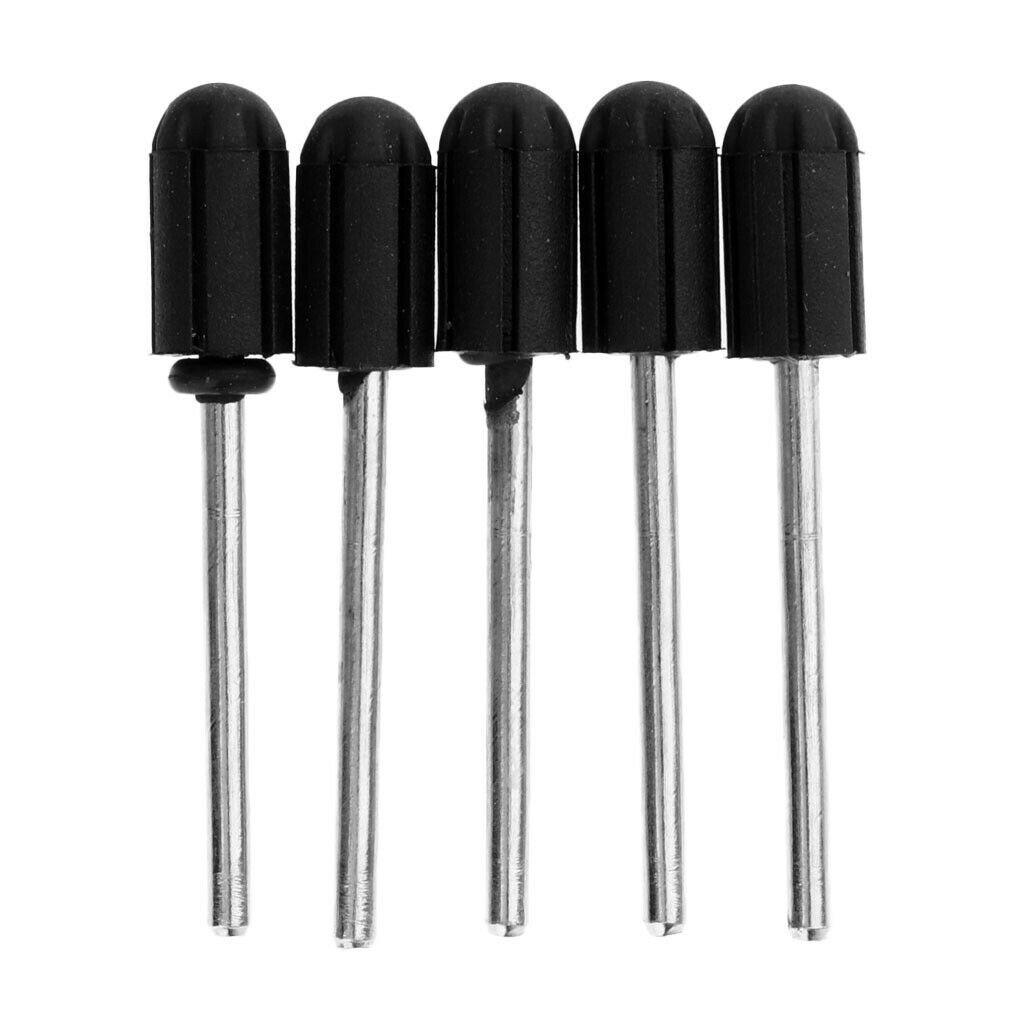 15pcs/set Mandrel Drill Bits 2.35mm Shank for Nail Drill Sanding Band and Caps,