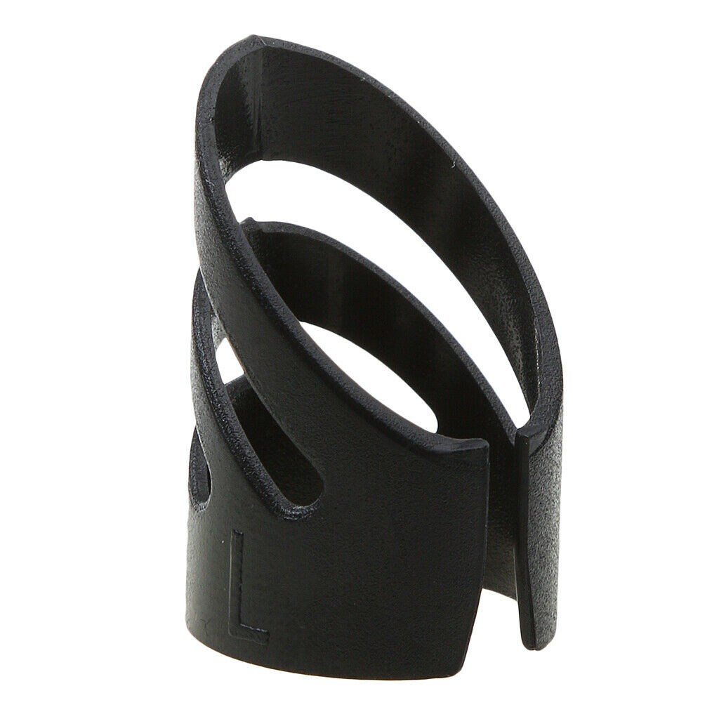 Guitar Accs Fingertip Protection Finger Protection Caps for Bass Ukulele Black L