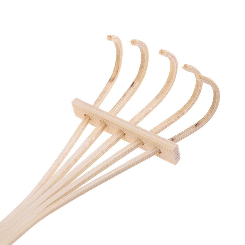 5Pcs Bamboo Zen Garden Rake Meditation Tools Home Decor Relaxation HandcrafS LS