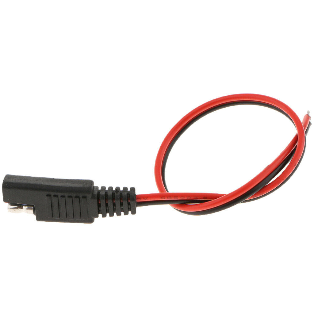Prettyia   Solar   Panel   Battery   SAE   Plug   Extension   Lines   Connector