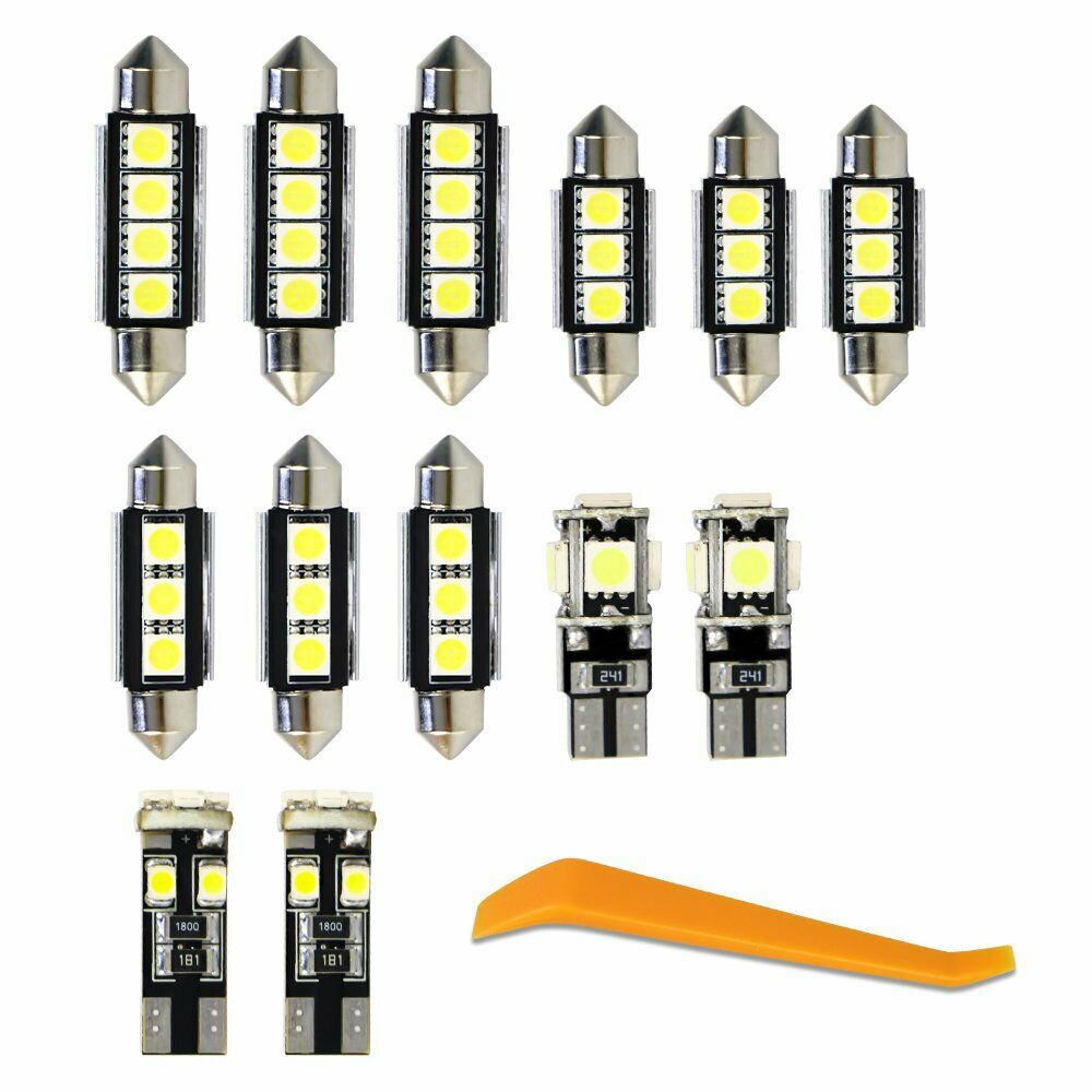Error Free White 13X Interior LED Lights Package Fits for VXWX Pxlx 2013-2015