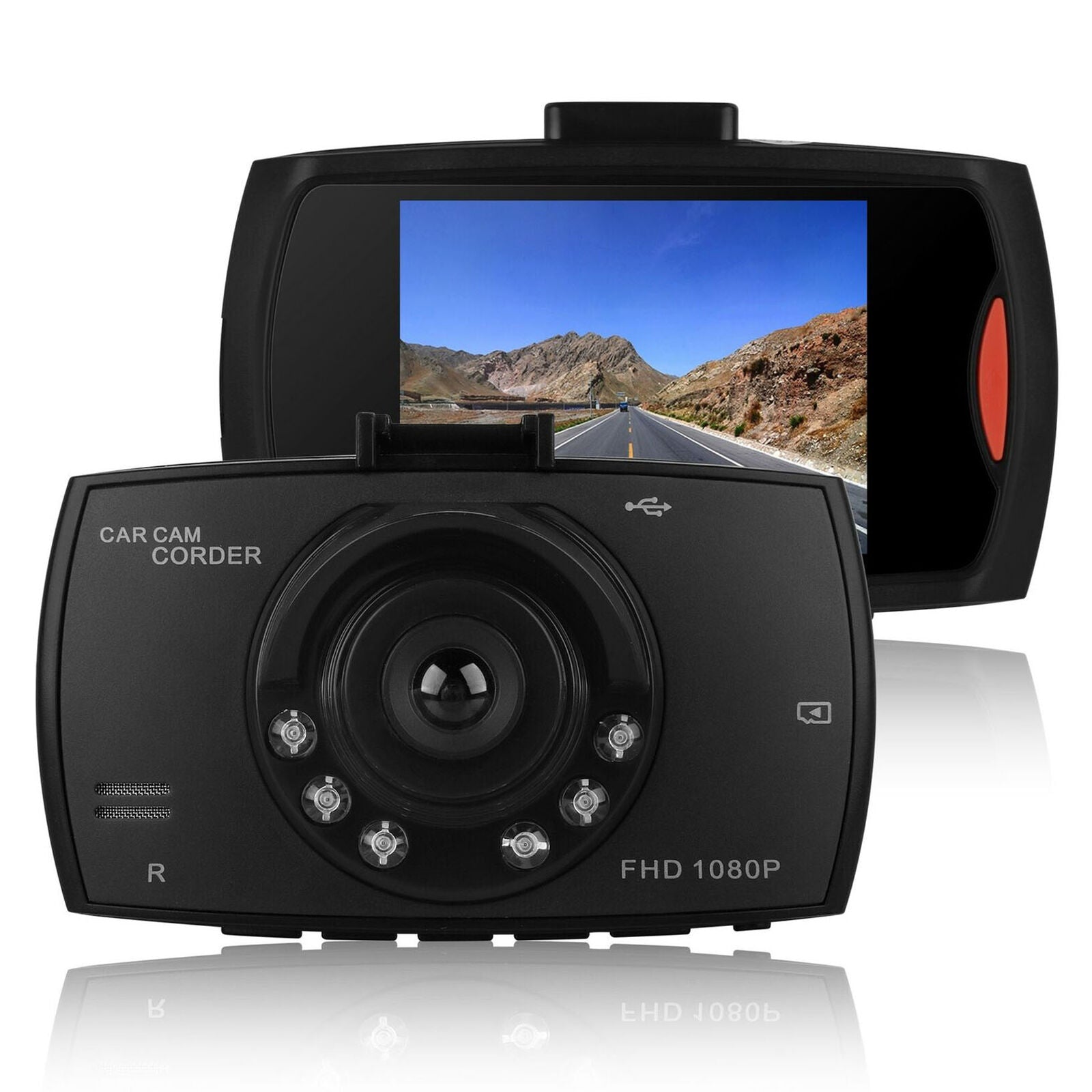 2.2”Car Dash Cam DVR 1080P Driving Vehicle Camera Video Recorder Night Vision