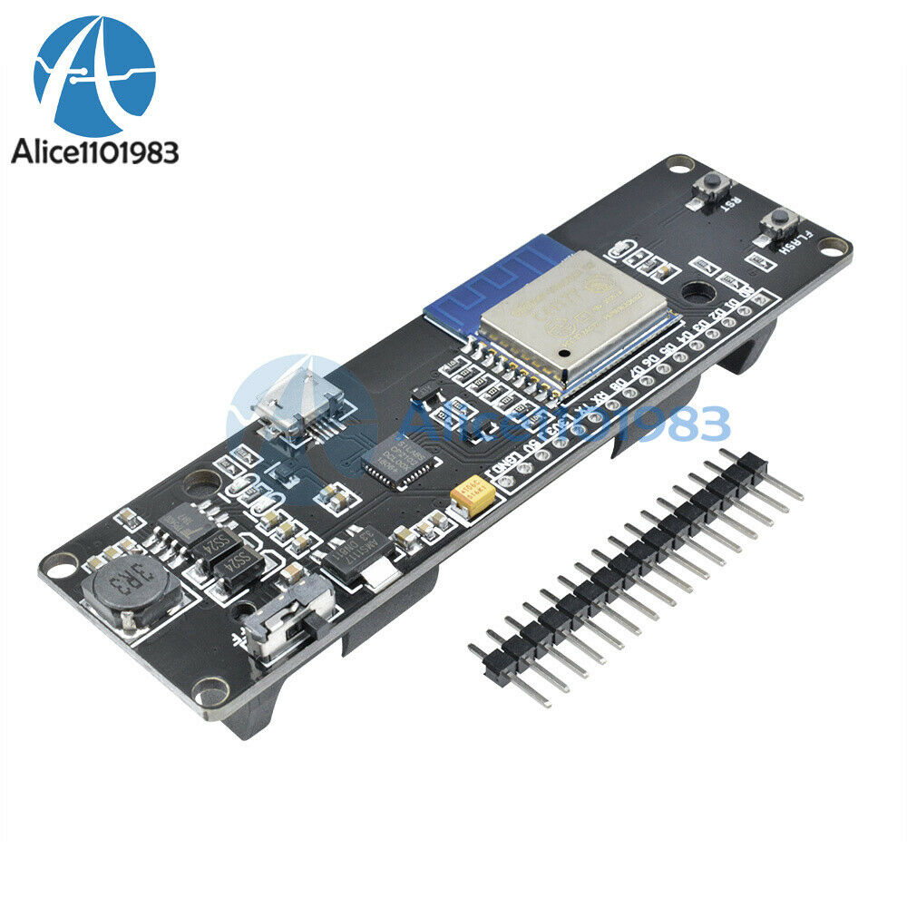WeMos D1 Esp-Wroom-02 Motherboard ESP8266 Mini-WiFi Nodemcu Module 18650 Battery