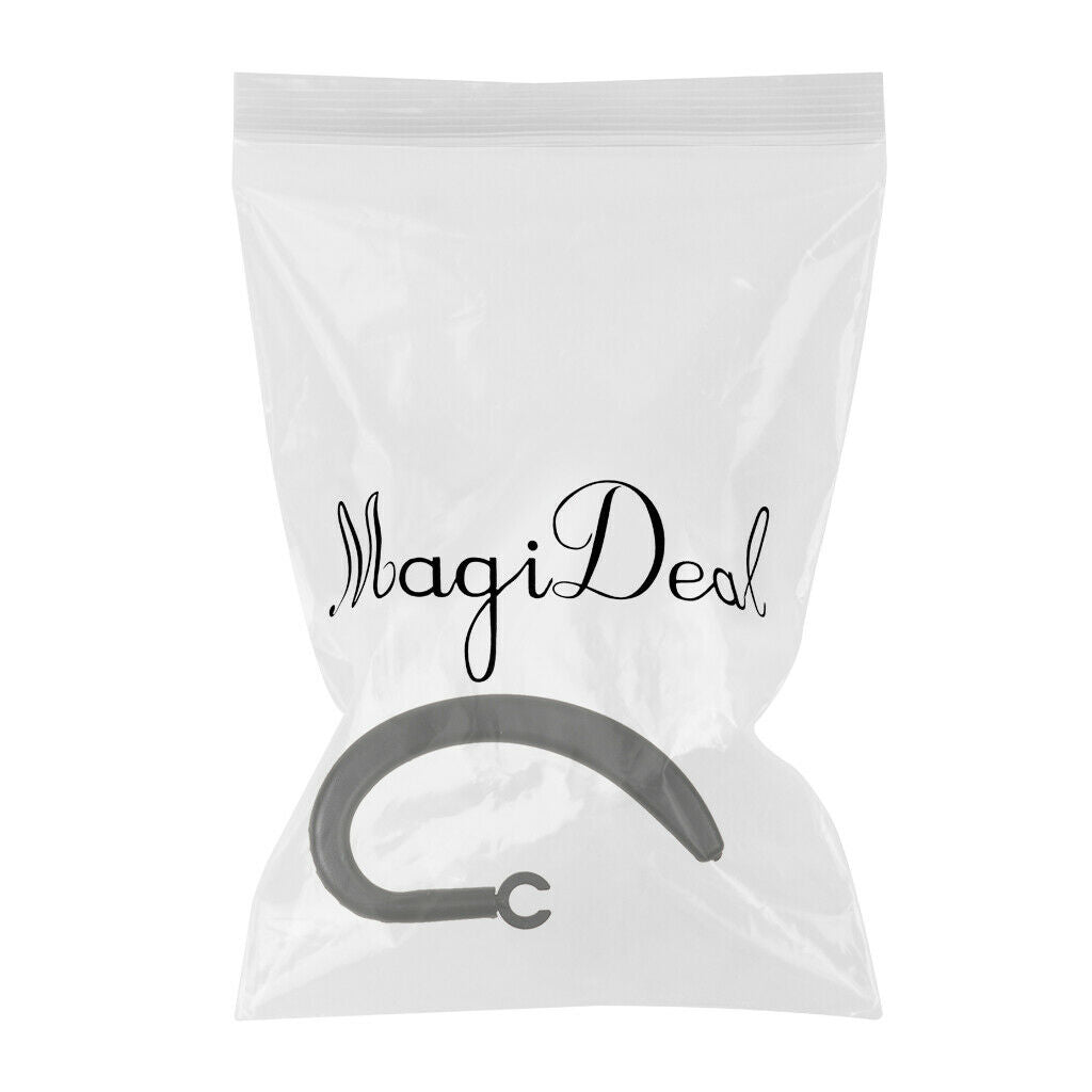 12x Replacement Spare Ear Hook Earloop For Bluetooth Headset Black