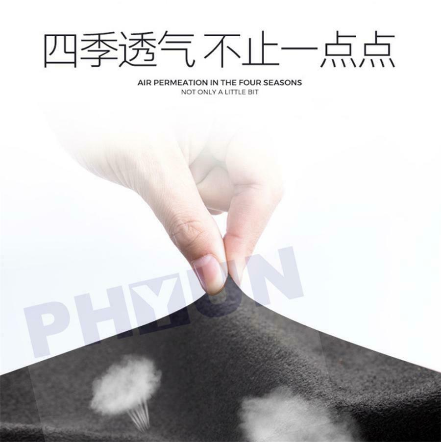 2pc Black Leather Car Seat Neck Pillow Auto Memory Foam Headrest Travel Cushion