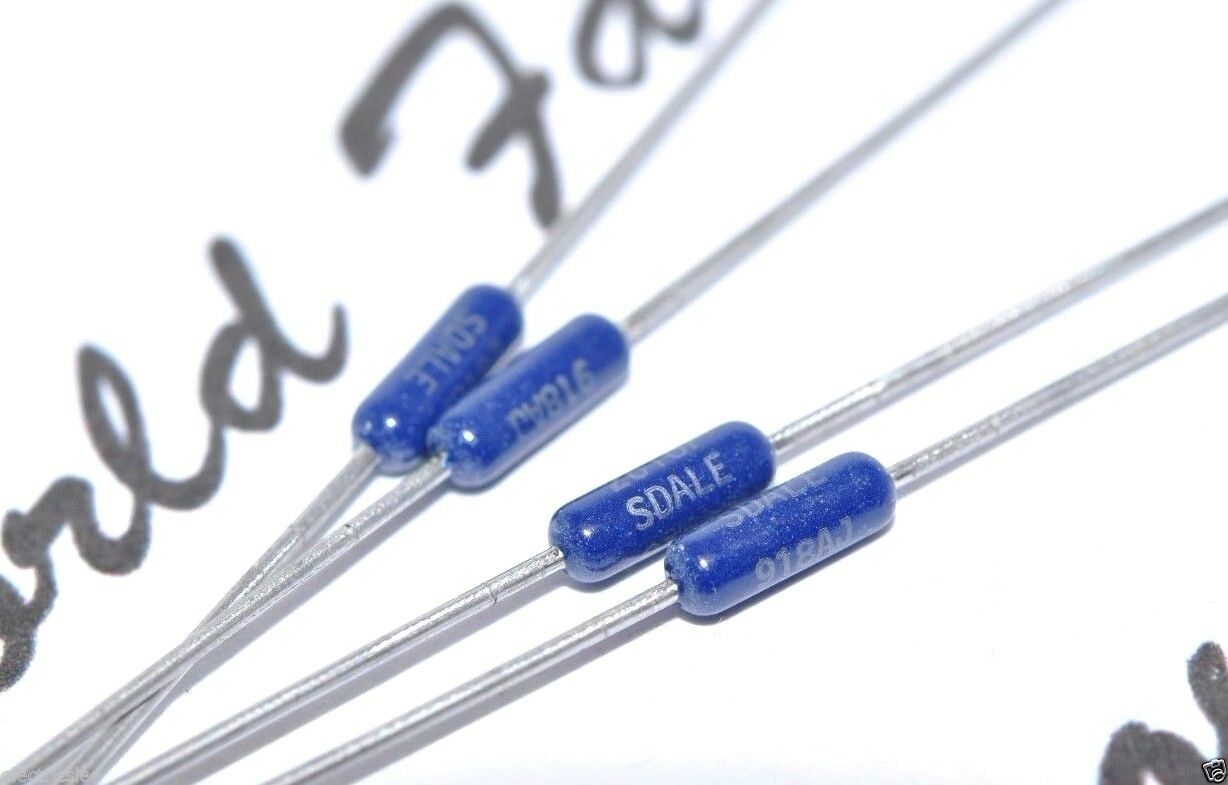 2pcs - DALE RLR7C 3.16K (3K16)  MIL Resistor