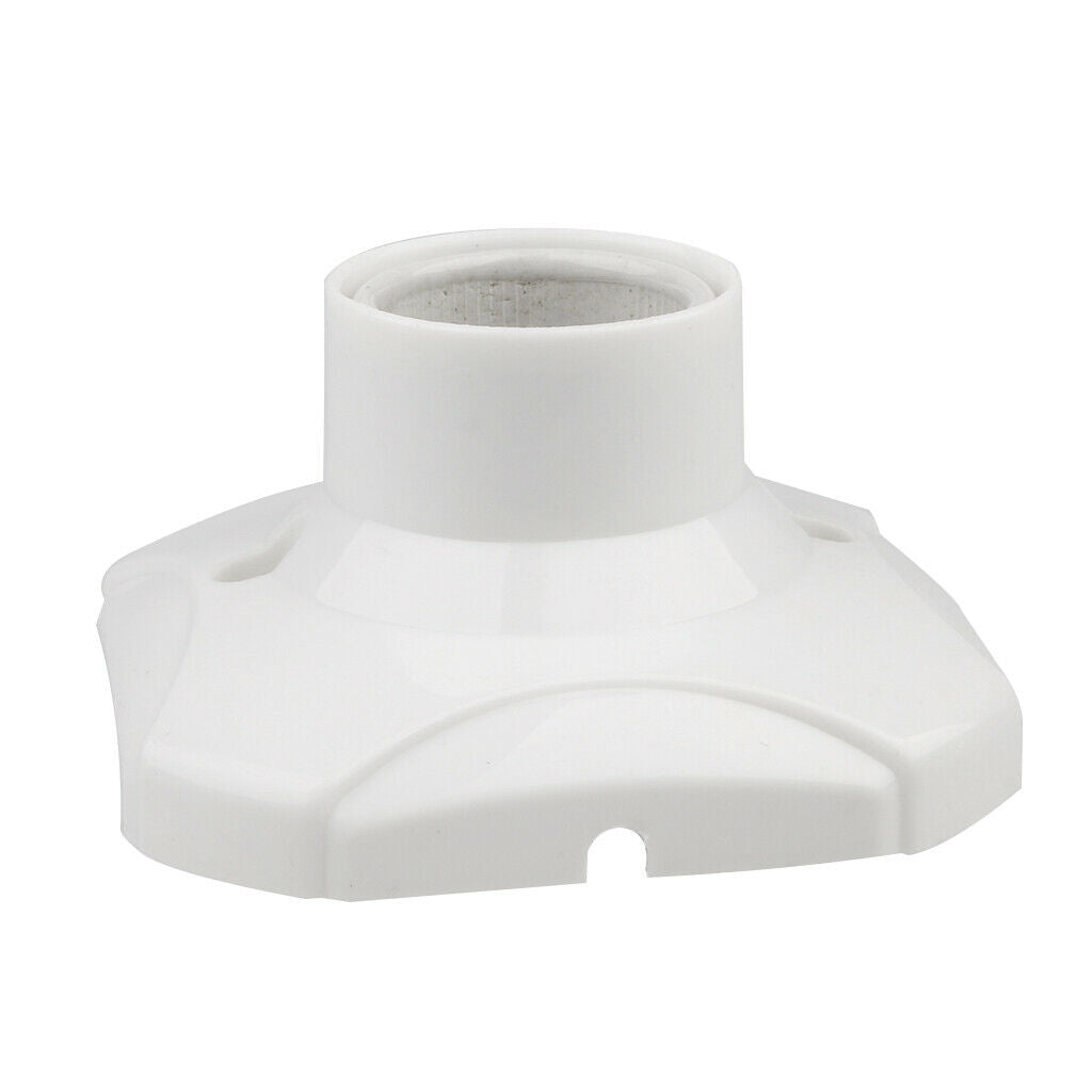 2 Piece E27 Lamp Holder Lamp Holder Screw Porcelain Bulb Easy Support