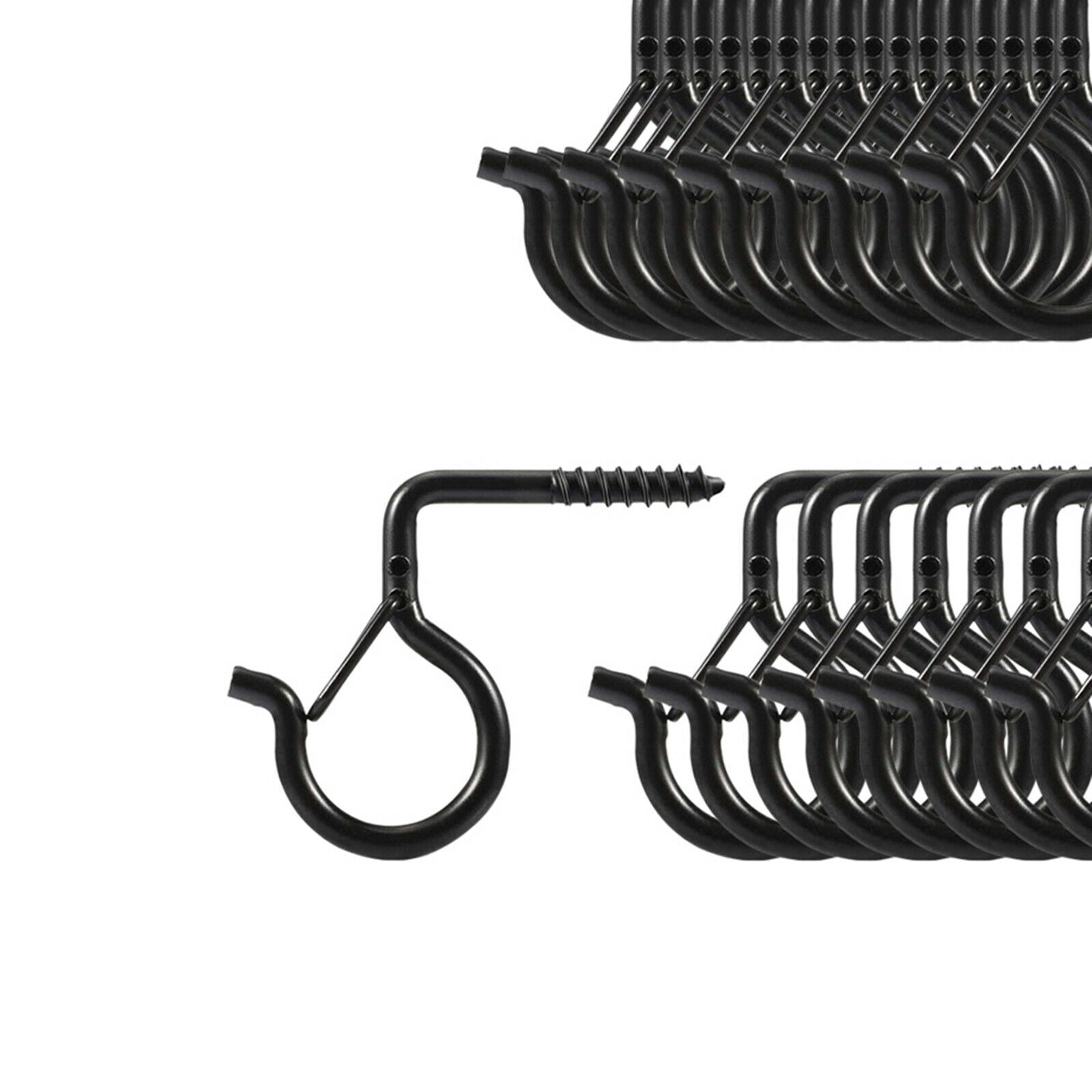 20Pack Q-Hanger Hooks Screw Hook with Buckle Fairy Lights Hanger Hooks