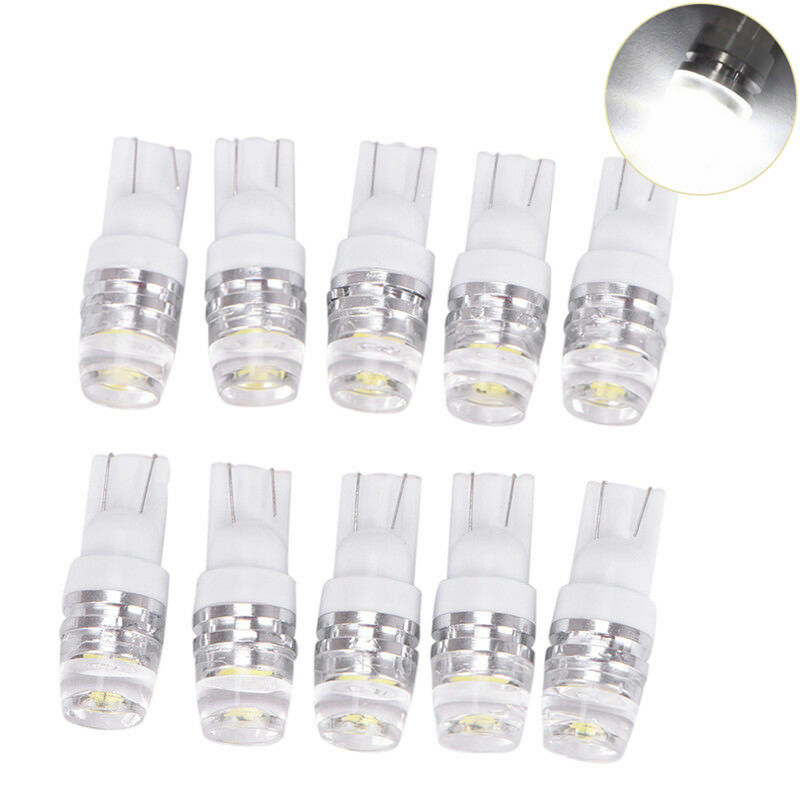 10X White High Power T10 Wedge 2323 2 LED Car Light Bulbs W5W 192 168 194  SEBD