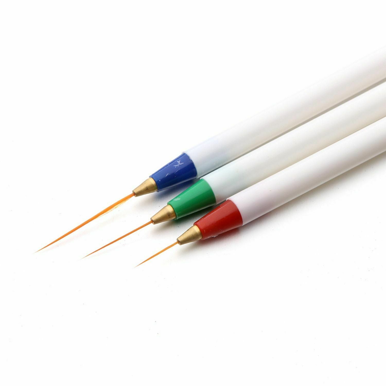 French Line Stripe Drawing Pen Manicure Tools With Wooden Handle Nail Art Brush