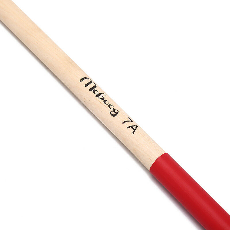1 pair 40.6cm drum sticks 7a wood drum sticks for beginner and childrenS NkX SJ