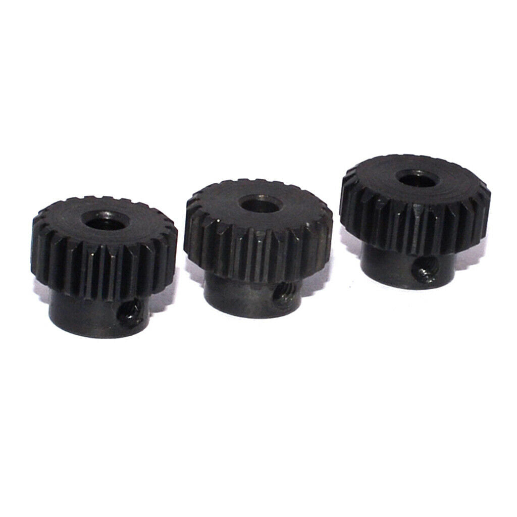 3pcs 48DP 21t-23t Gear Motor Pinion Accessories for 1:10 RC Car