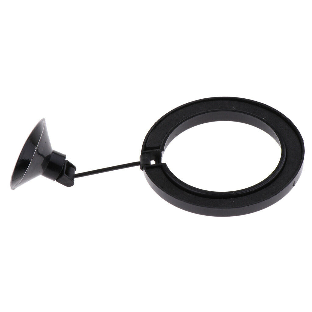 10 Packs 10x Fish Tank Fishes Feeding Circle w/ Suction Cup for Aquarium